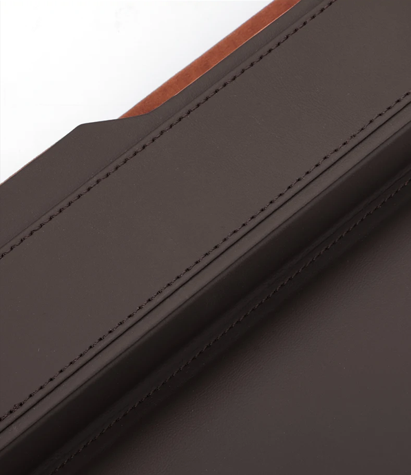 AutoHaus Premium Leather & Suede Seat Gap Organiser